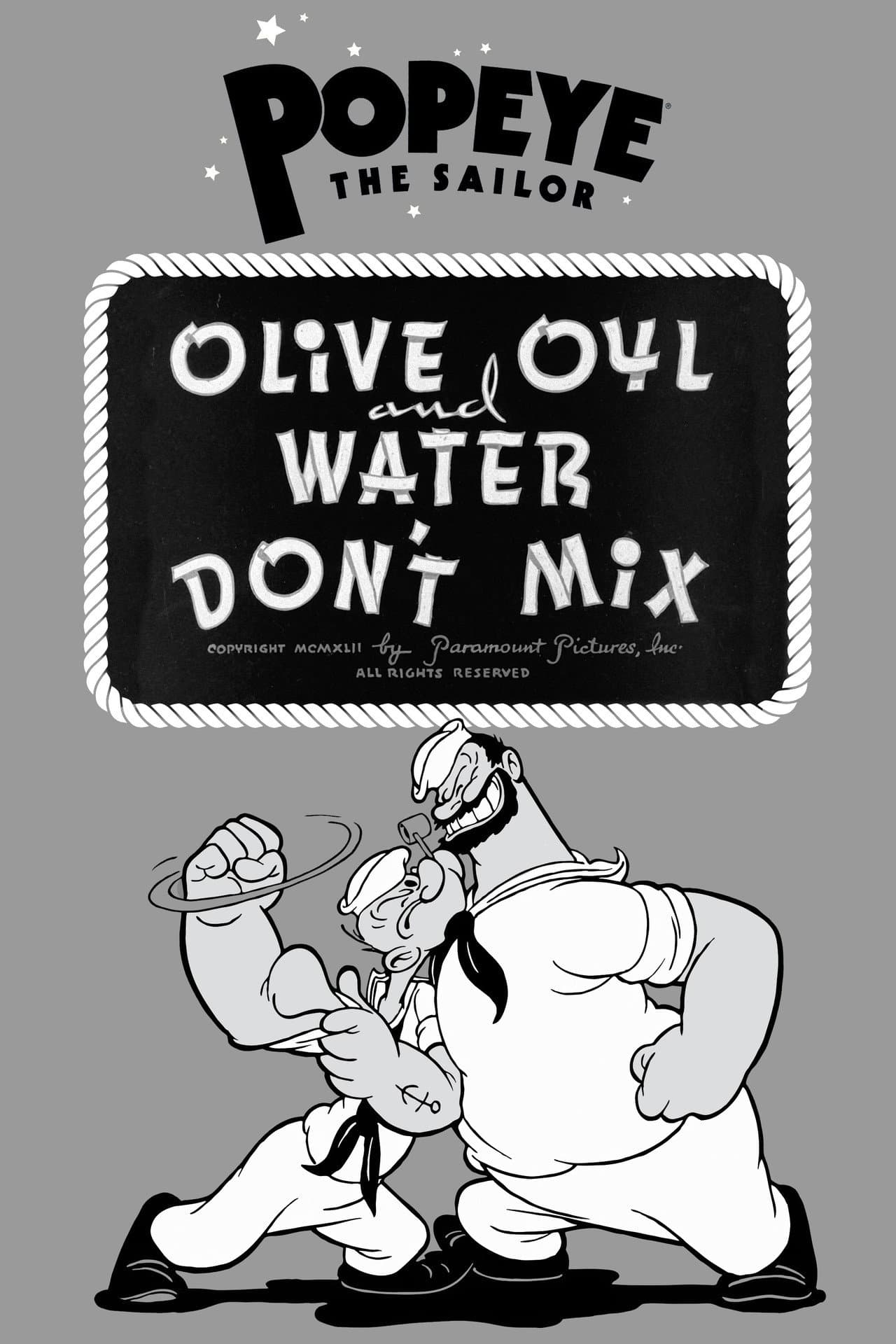 Olive Oyl and Water Don't Mix preview 2