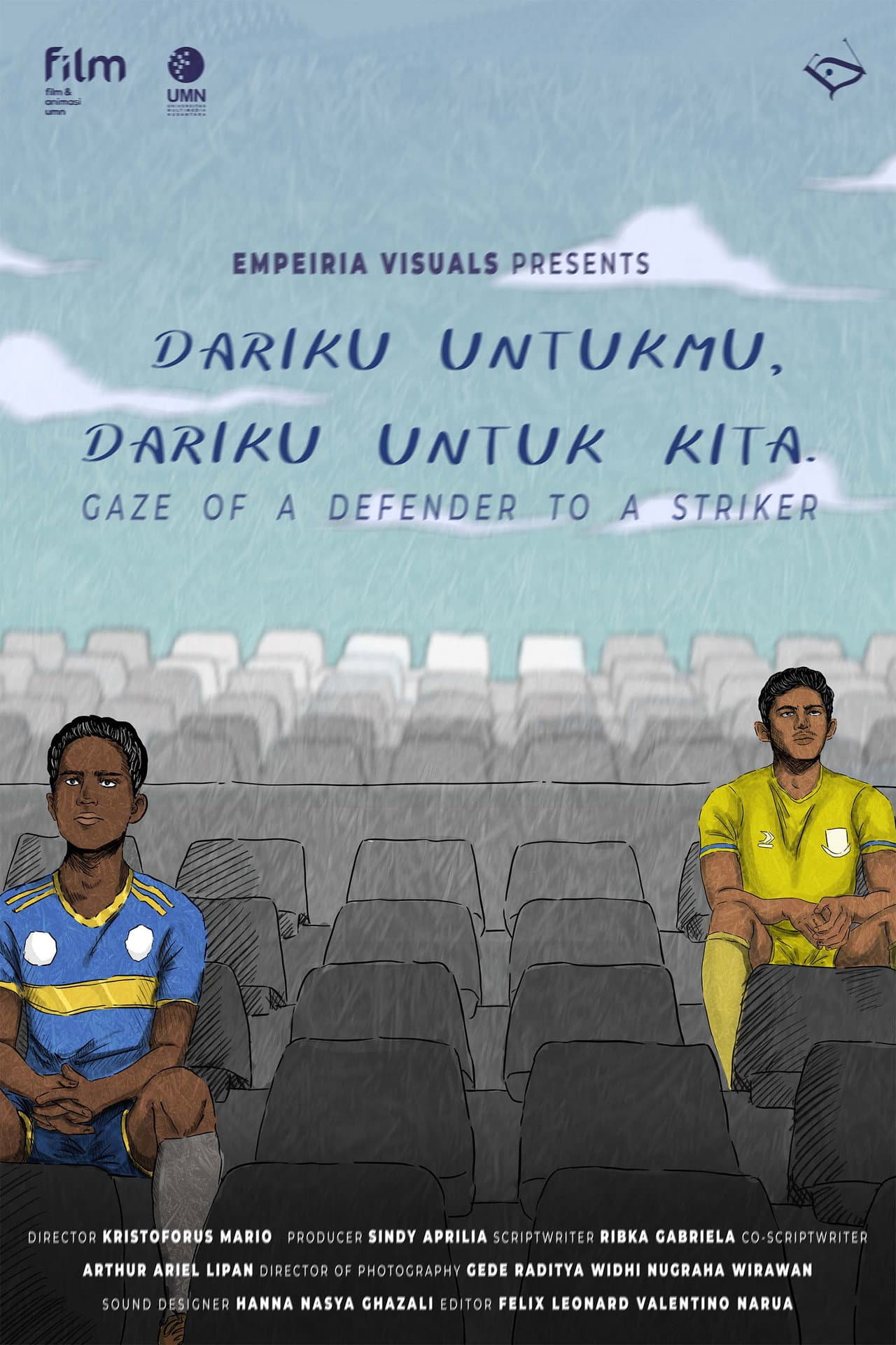 Gaze of a Defender to a Striker preview 1