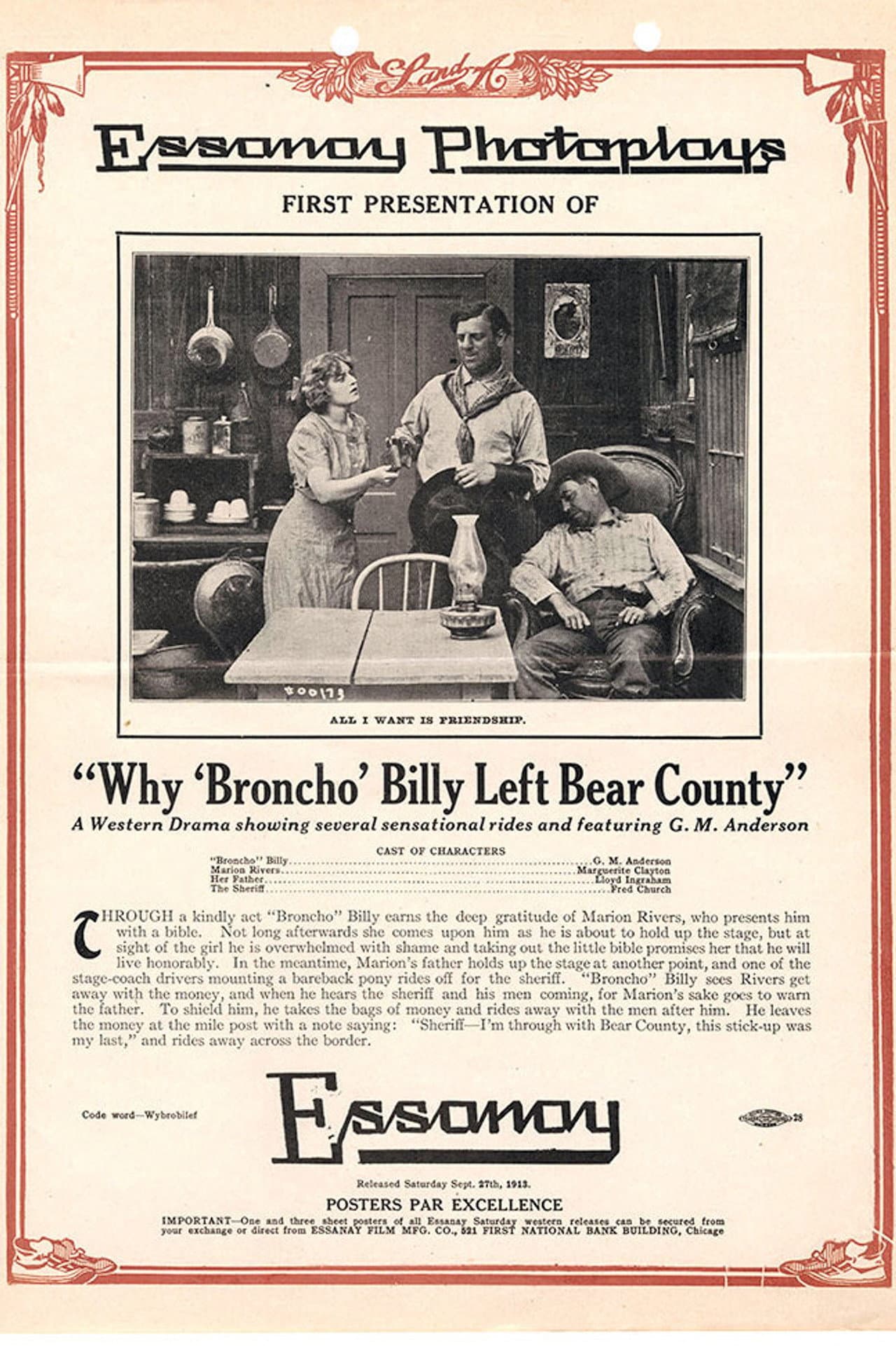 Why Broncho Billy Left Bear County preview 2