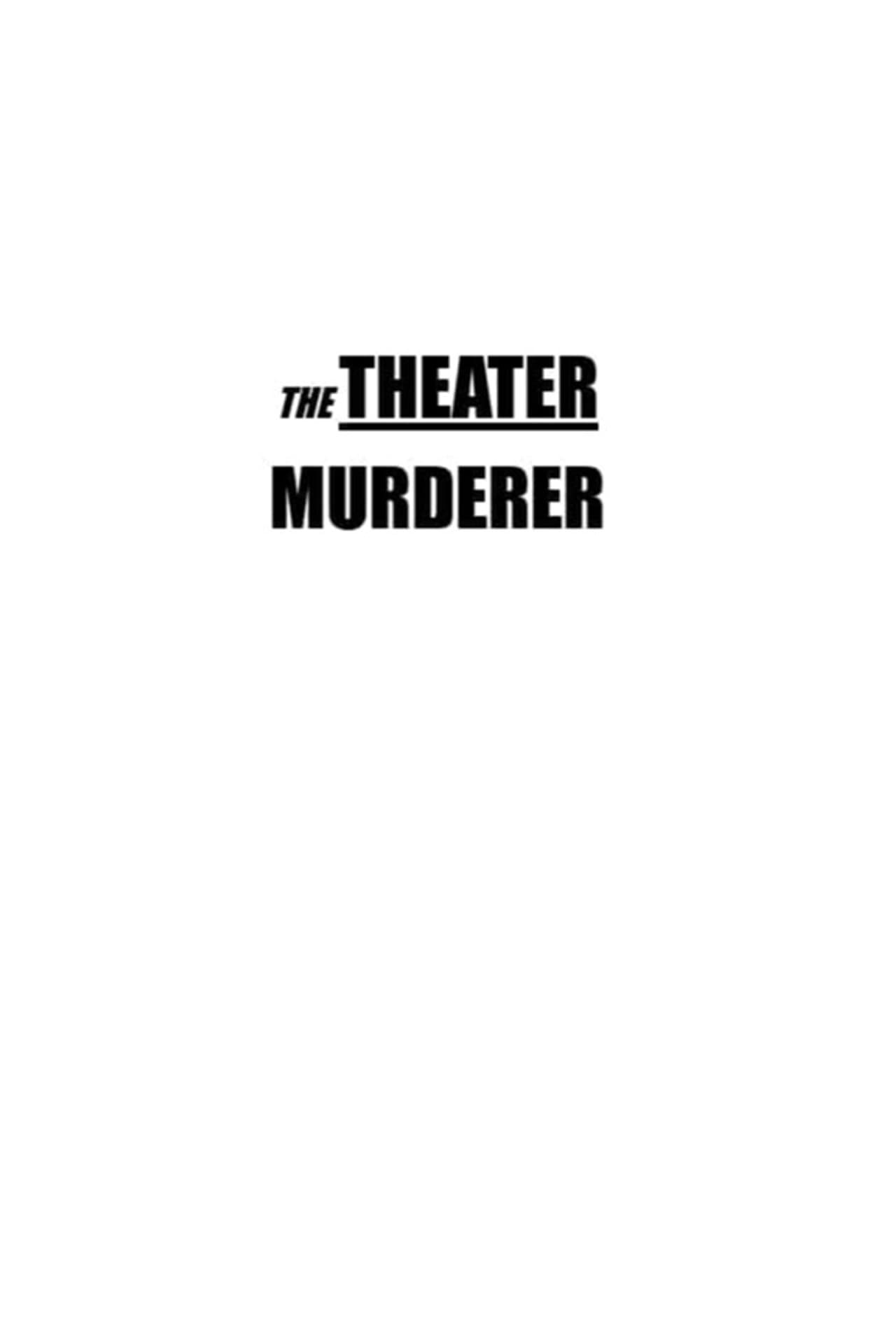 The Theater Murderer preview 1