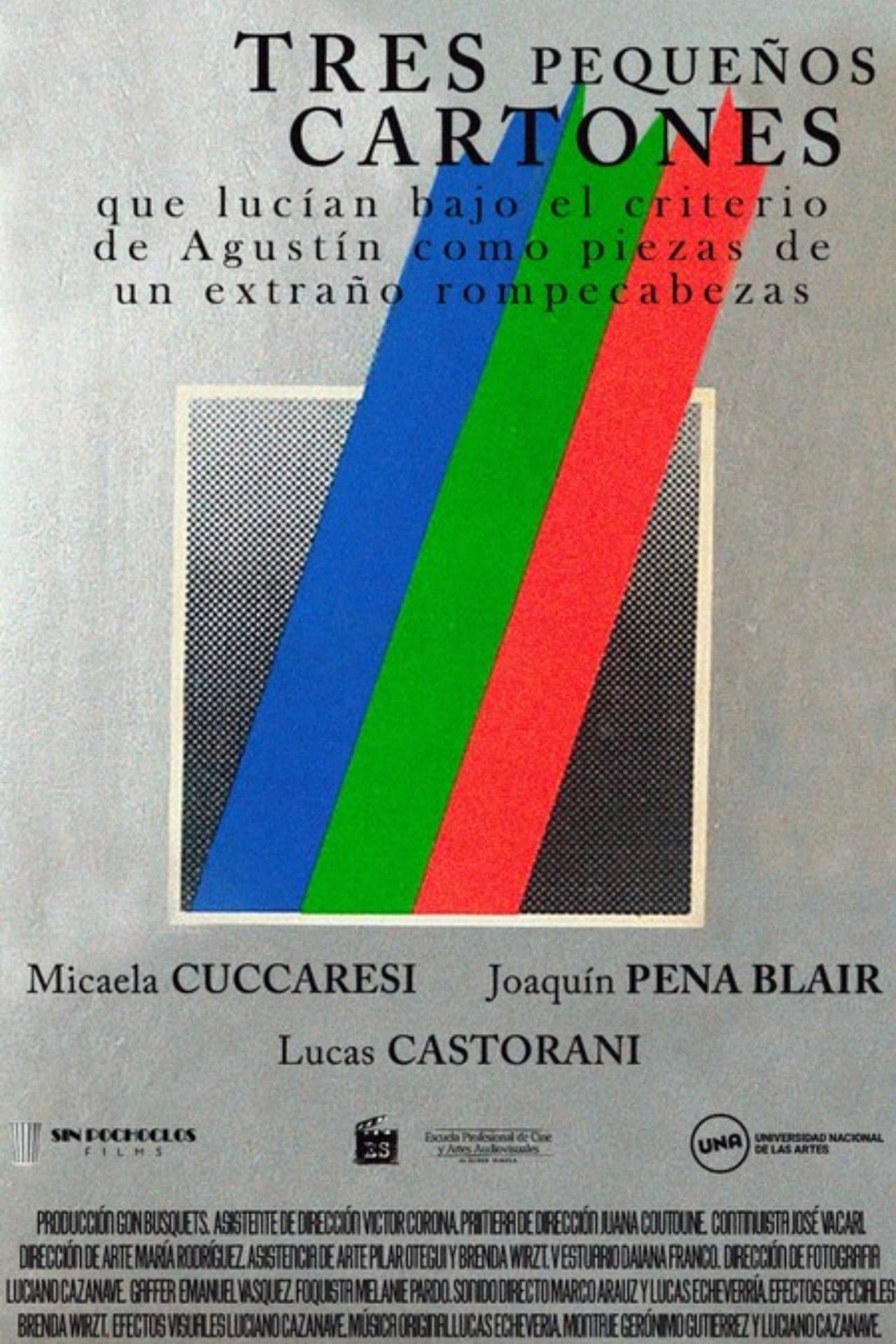 Three little cartons that looked under the criteria of Agustín as pieces of a strange puzzle preview 2